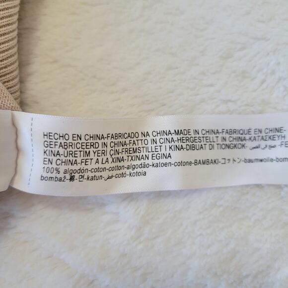 Massimo Dutti Knit Polo Shirt Mens Large Cream Short Sleeve Preppy - Picture 9 of 11